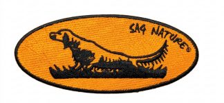 4901018 - PATCH TOPPA SETTER CORPO INTERO IN FERMA1 - LUNGHEZZA 12,5 CM - SAG NATURE