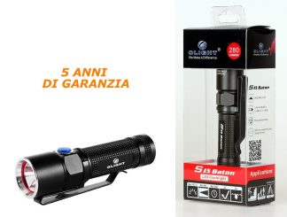 5501003 - LAMPADA 280 LM - RETRO LAMPADA MAGNETICA - ILLUMINAZIONE 84 METRI - PESO 46 GRAMMI - MISURE 23,0 X 86,0 MM - S15-L2  - GARANZIA 5 ANNI - OLIGHT