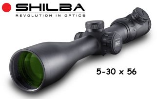 6101025 - OTTICA I6X - 5-30 X 56MM - RETICOLO BALISTICO B.4A - TUBO 30MM A RIEMPIMENTO DI AZOTO - LENTI MADE IN JAPAN - SHILBA - 152309