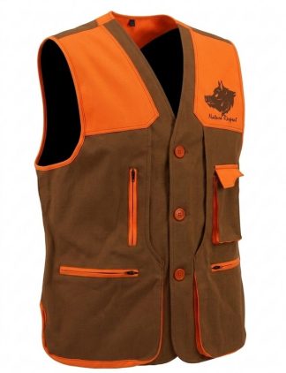 0102011 - GILET ITALIAN RESPECT IN RESISTENTE CANVAS - Gilet prodotto solo su richiesta - minimo di 50 pezzi anche con logo ricamato personalizzato