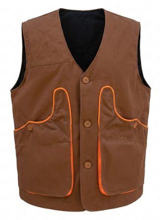 0102012 - GILET COTONE CANVAS COMPETITIVE COLORE BEIGE - 270 GSM - SAG NATURE