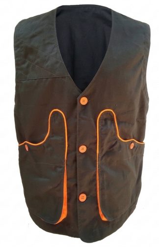 0102013 - GILET COTONE COMPETITIVE COLORE VERDE O BEIGE - 184 GSM - SAG NATURE