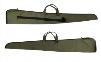 0301060 - FODERO PER FUCILE IN STOFFA 1/2 ZIP COMPLETO DI TRACOLLA E MANICO - 130 CM - CF 12 PEZZI - SAG NATURE