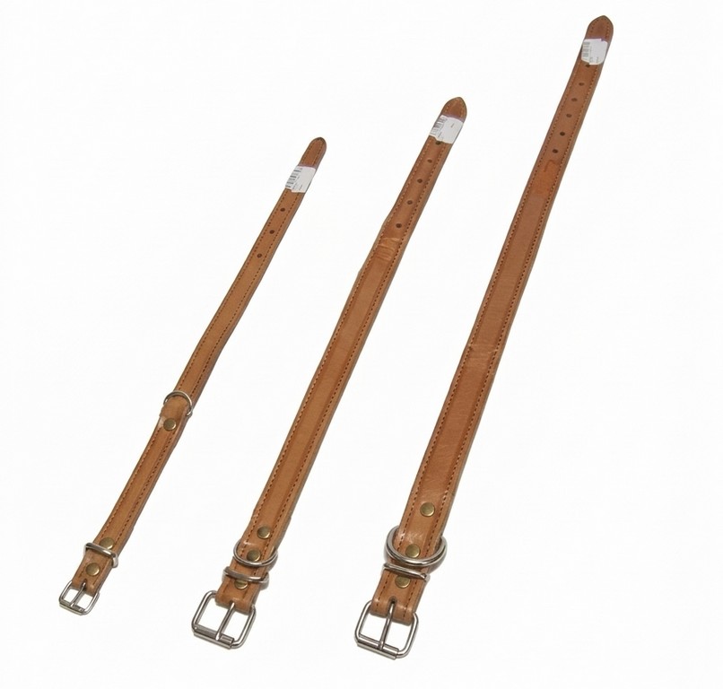 0304011 - COLLARE IN CUOIO N° 2 CM 40X1.9 - CF 12 PZ - SAG NATURE