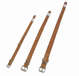 0304012 - COLLARE IN CUOIO N° 3 CM 47X2.5 - CF 12 PZ - SAG NATURE