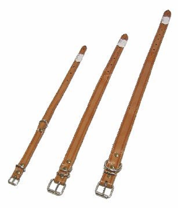 0304030 - COLLARE IN CUOIO N° 5 CM 60X3.0 - CF 12 PZ - SAG NATURE