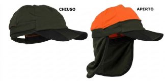 0401022 - CAPPELLO ALTA VISIBILITA' CON MEMBRANA IMPERMEABILE - TG  M-XXL