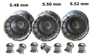 0501076 - 650 PALLINI DEFIANT 5,48 MM - PALLINO PER ARIA COMPRESSA - 0,91 GRAMMI,SMALL