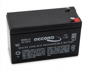0801012 - BATTERIA A SECCO 12V/7,2Ah VARIE MARCHE