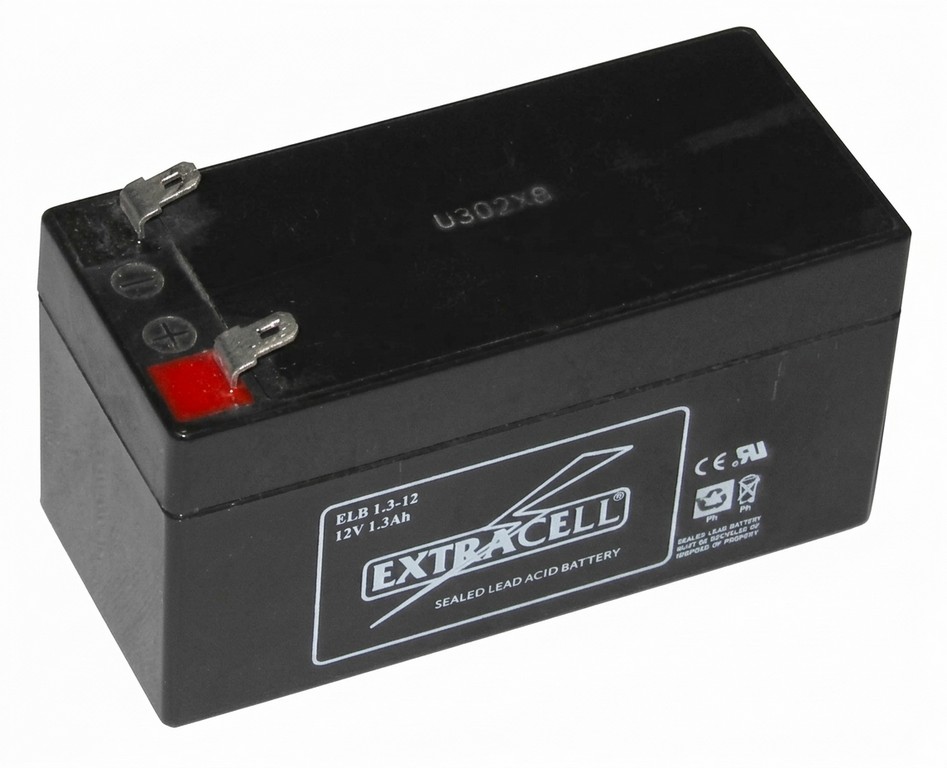 0801013 - BATTERIA A SECCO 12V-1,2/1,3Ah VARIE MARCHE - AG1