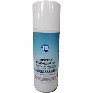 0802012 - MISCELA IDROALCOLICA IGIENIZZANTE A BASE DI ALCOOL ETILICO E ALCOOL ISOPROPILICO - 200 ML
