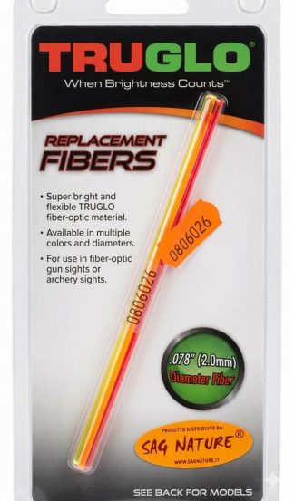 0806026 - KIT FIBRA OTTICA DIAM. 2,0 MM SET 5 COLORI ROSSO RUBINO,ROSSO,VERDE,GIALLO,ARANCIO - TG05E - TRUGLO