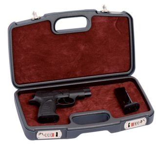 0901291 - 2018 R VALIGIA IN ABS PER PISTOLA CON SPUGNA BUGNATA CM 35,5X17X6,5 - NEGRINI