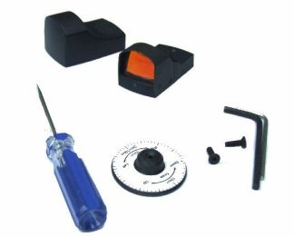 1703022 - AIM MICRO RED DOT TACTICAL CON REGOLATORE DI INTENSITA' E PARASOLE BASE WEAVER - ART. RTA-N