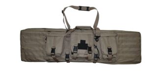 1705055 - FODERO TACTICAL RESISTENTE MULTITASCHE DI COLORE TAN CM 110X35 - ART. POLICE 110 TAN