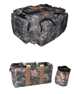 1708029 - BORSA TACTICAL DIGITAL CAMO CON INTERNI REMOVIBILI PORTA ARMI MUNIZIONI CM 60X35X35 - ART. BORSA SWAT CAMO