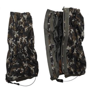 1709001 - GHETTE / GHETTA ANTISPINO CON ZIP LATERALE E STRAPPO CAVETTO ACCIAIO REGOLABILE COL. CAMO - ART. RD14 CAMO
