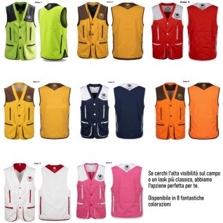 2901045 - GILET DRESSEUR - NEUTRO SENZA RICAMO - TRAINING - TG S ALLA 5XL - LA NUOVA REGINA - SAG NATURE