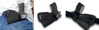 3806007 - FONDINA MASC HOLSTER DA CINTURA IN CORDURA MODELLATA ART. GFT-120 HIMALAYA