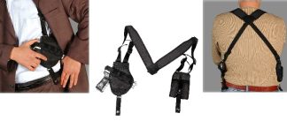 3806024 - FONDINA MASC HOLSTER ASCELLARE IN CORDURA  ART. KA-310TR