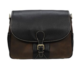 5001080 - BORSA - SHOULDER BAG SUEDE - BARON - 4005-04 - CM 33X26X12
