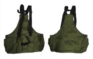 9903015 - TRISACCA DRESSEUR IN CORDURA 300D CON LOGO A COLORI STAMPATO - CHIUSURA E REGOLAZIONE AL TORACE - SAG NATURE