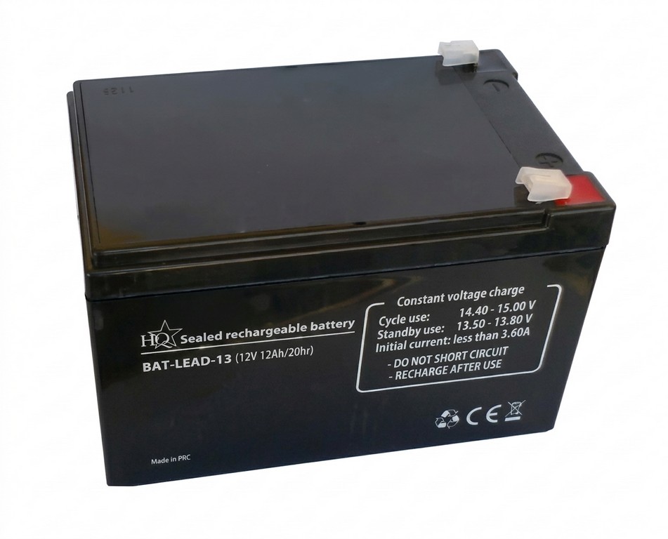 0801047 - BATTERIA A SECCO AL PIOMBO 12V - 12Ah - VARI MARCHE