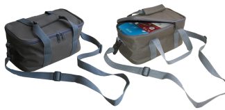 0807001 - BORSA PORTACARTUCCE IN CORDURA VERDE PORTA 4 PACCHI CARTUCCE- SAG NATURE