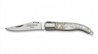 1203021 - COLTELLO TASCABILE CON MANICO MADREPERLA T/LAGUIOLE LAMA 6 CM - JKR147