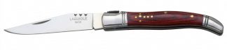 1203030 - COLTELLO TASCABILE T/LAGUIOLE CON MANICO LEGNO LAMA CM 8,5 - JKR76