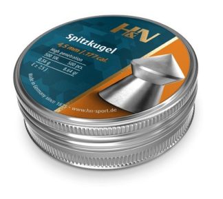 1718011 - PALLINI H&N NEUE SPITZKUGEL CAL. 177 - 4,50 - 500 PZ