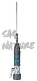 1901014 - ANTENNA ALAN PC-4  - 400W  -AUTO ACCIAIO  - MIDLAND