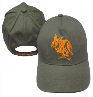 2903030 - CAPPELLO BERRETTO CON RICAMO LEPRE - TAGLIA UNICA - LA NUOVA REGINA