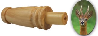 4202019 - RICHIAMO A FIATO PER CAPRIOLO - LUNGHEZZA 9 CM - LARGHEZZA 3 CM - PESO 37 GR- IN BLISTER