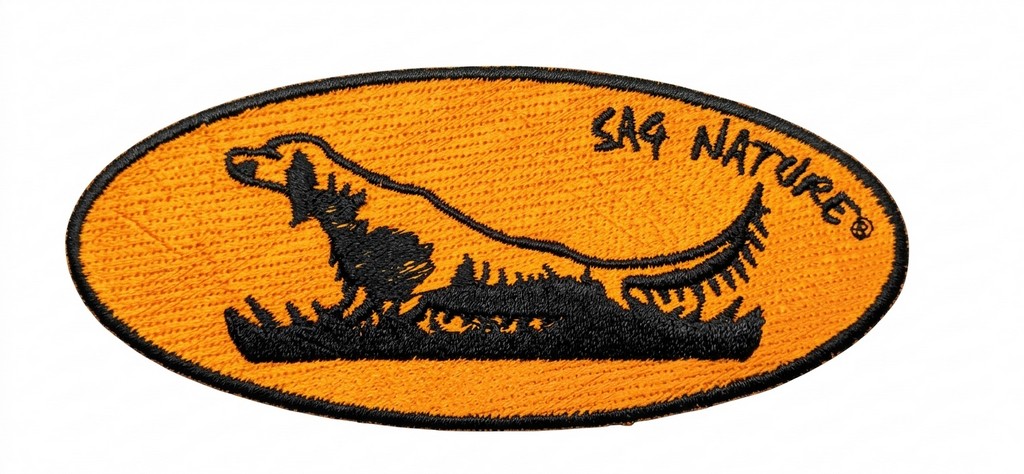 4901018 - PATCH TOPPA SETTER CORPO INTERO IN FERMA1 - LUNGHEZZA 12,5 CM - SAG NATURE