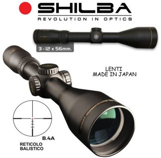 6101014 - OTTICA GOLD MEDAL 2,5-10 X 50MM - RETICOLO BALISTICO B.4A - TUBO 30MM A RIEMPIMENTO DI AZOTO - LENTI MADE IN JAPAN - SHILBA - 152353