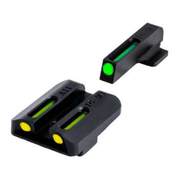 0806221 - SET MIRINO E TACCA DI MIRA TFO PER PISTOLA GLOCK 42/43 - ANTERIORE E POSTERIORE VERDE - TG131GT1A - TRUGLO - immagine 4