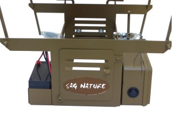 1002041 - LANCIAVOLATILI CON TELECOMANDO- BATTERIA 12V RICARICABILE - STARNE E PICCIONI - SAG NATURE - immagine 4
