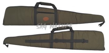 1705067 - FODERO PER FUCILE O CARABINA IN CORDURA VERDE IMBOTTITO CON MANICO E TRACOLLA CM 125X24 - SAG NATURE - COBRAS