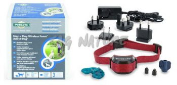 2601069 - COLLARE RICEVITORE AGGIUNTIVO PER SISTEMA ANTIFUGA SENZA FILI IDEALE PER CANI MOLTO OSTINATI - PET SAFE - PIF19-14186