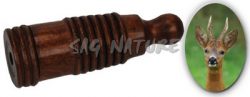 4202021 - RICHIAMO A FIATO PER CAPRIOLO - LUNGHEZZA 6,5 CM - LARGHEZZA 2,3 CM - PESO 30 GR - IN BLISTER