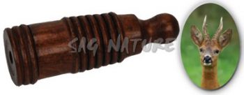4202021 - RICHIAMO A FIATO PER CAPRIOLO - LUNGHEZZA 6,5 CM - LARGHEZZA 2,3 CM - PESO 30 GR - IN BLISTER
