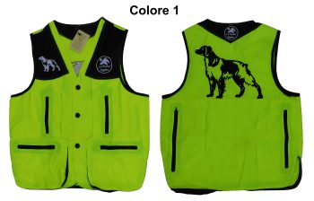 2901109 - GILET DRESSEUR CON RICAMO ÉPAGNEUL BRETON - TG S ALLA 5XL - LA NUOVA REGINA - SAG NATURE - immagine 2