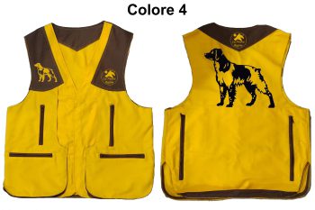 2901109 - GILET DRESSEUR CON RICAMO ÉPAGNEUL BRETON - TG S ALLA 5XL - LA NUOVA REGINA - SAG NATURE - immagine 5