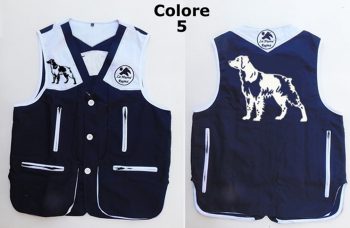 2901109 - GILET DRESSEUR CON RICAMO ÉPAGNEUL BRETON - TG S ALLA 5XL - LA NUOVA REGINA - SAG NATURE - immagine 6