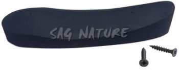 3601046 - CALCIOLO GOMMA ELASTICO ALT.mm15 INT.SE mm82 NERO PIENO - SCATOLA CARTONE + VITI - RECCO CALCIOLI 600/15