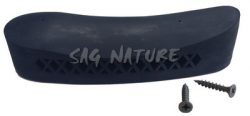 3601051 - CALCIOLO GOMMA ELASTICO ALT.mm25 INT.SE mm82 NERO VENTILATO - SCATOLA CARTONE + VITI - RECCO CALCIOLI 625