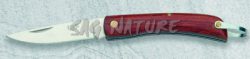 1203139 - COLTELLO CON MANICO LEGNO LAMA 7 CM - JKR126