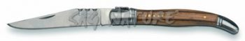 1203200 - COLTELLO CON MANICO OLIVO LAMA 8 CM - JKR173