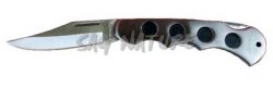 1507001 - COLTELLO MANICO SPESSORE 8 MM IN ACCIAIO - LAMA 7 CM - PESO 115 GRAMMI